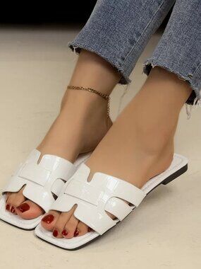 Woven Open Toe Sandals